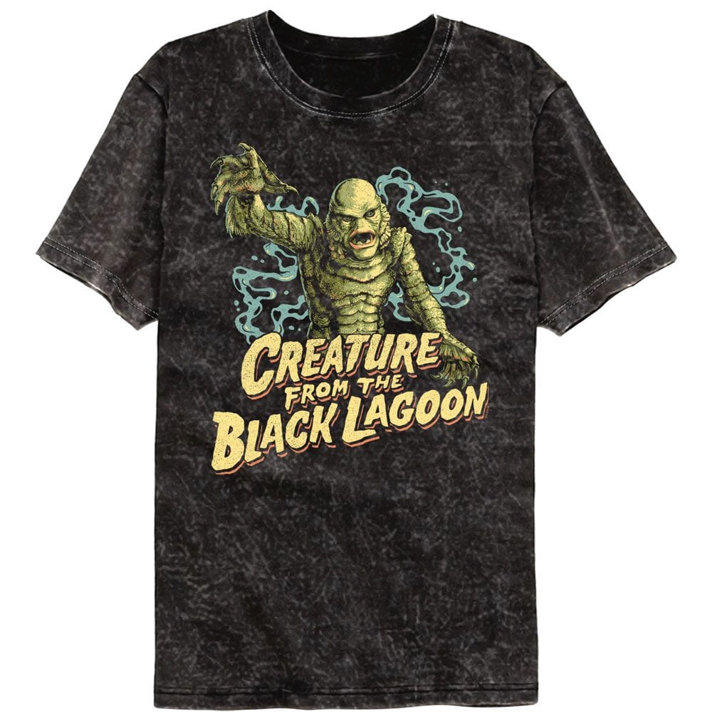 Universal Monsters Multitone Black Lagoon Mineral Wash T-Shirt