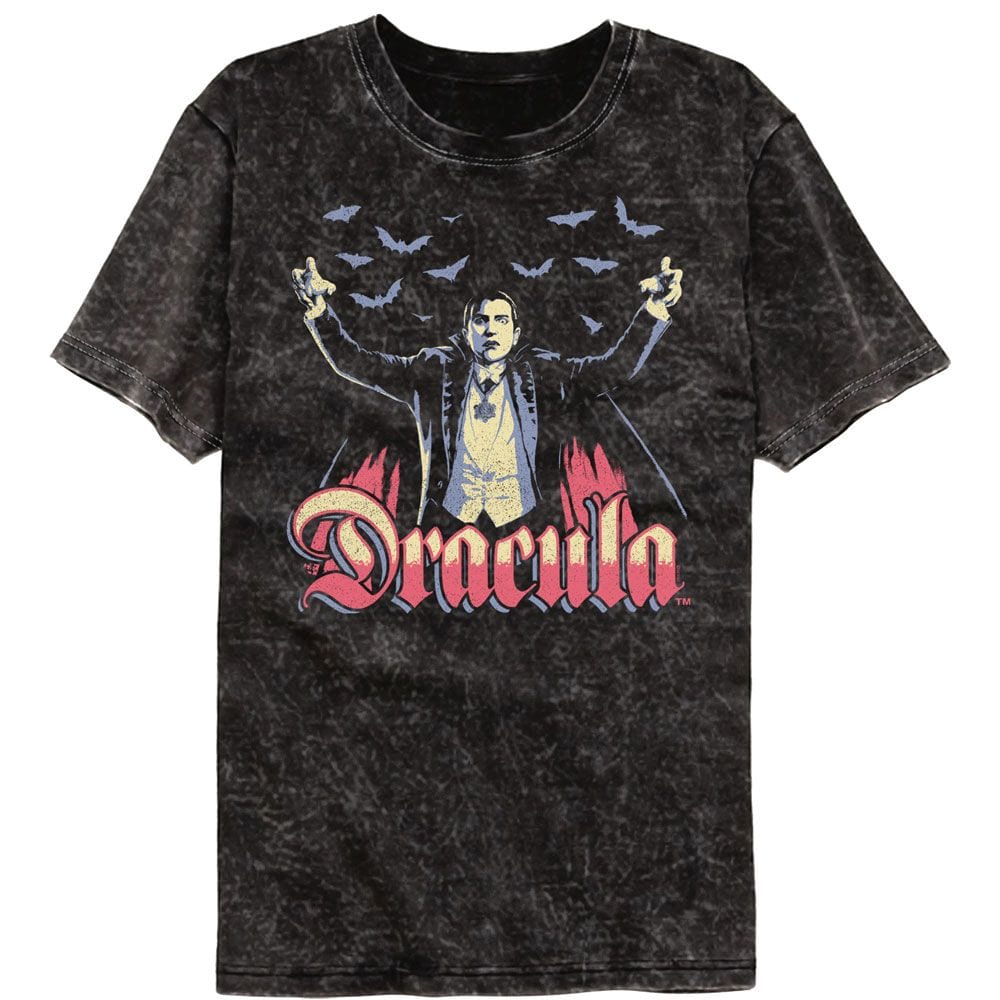 Universal Monsters Multitone Dracula Mineral Wash T-Shirt