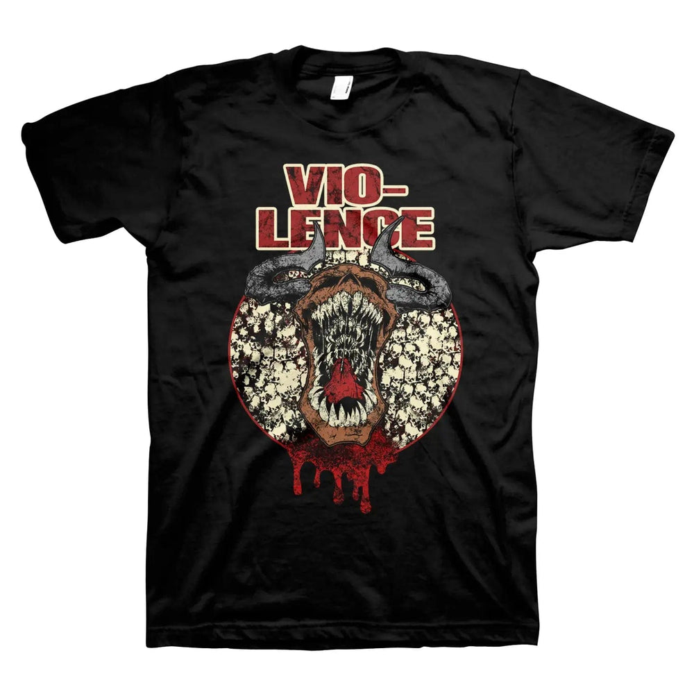 Vio-lence Face Black T-Shirt