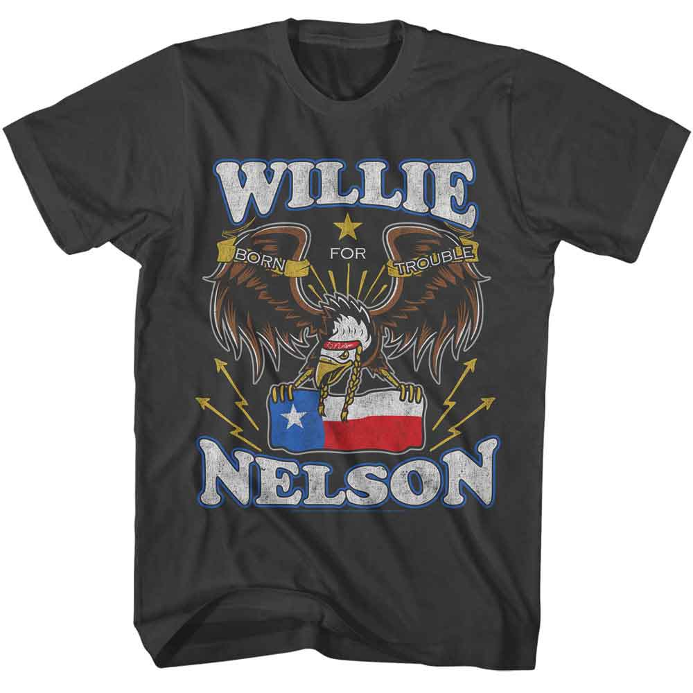 Willie Nelson Born For Trouble Eagle Unisex T-Shirt