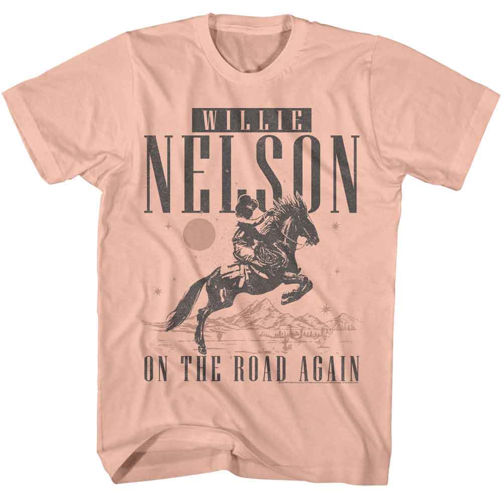 Willie Nelson On The Road Again Cowboy Unisex T-Shirt