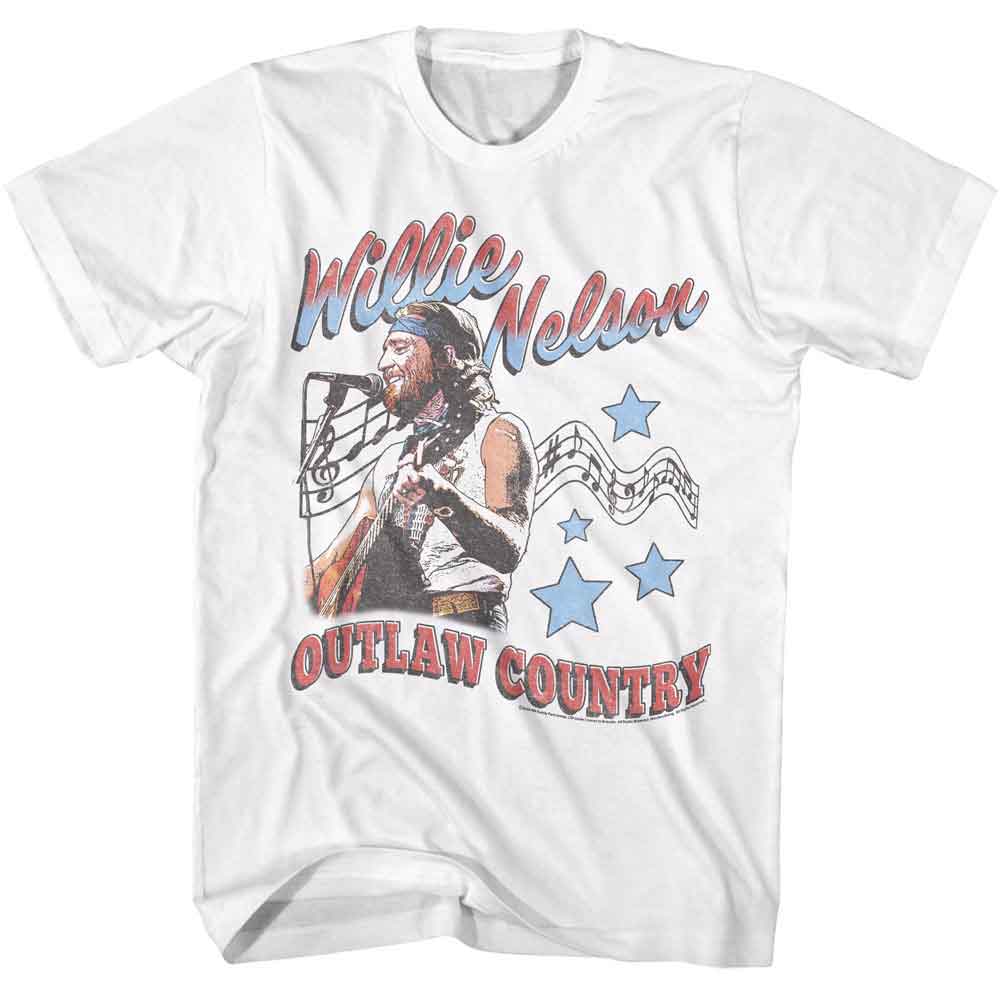 Willie Nelson Outlaw Country Americana Unisex T-Shirt