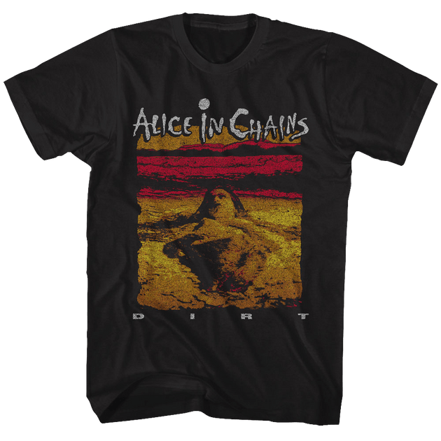 Alice in Chains Dirt Album Cover Official T-Shirt | Forbidden Geek