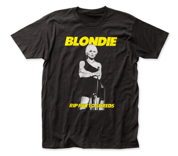 Shirt Blondie Rip Her to Shreds Black T-Shirt