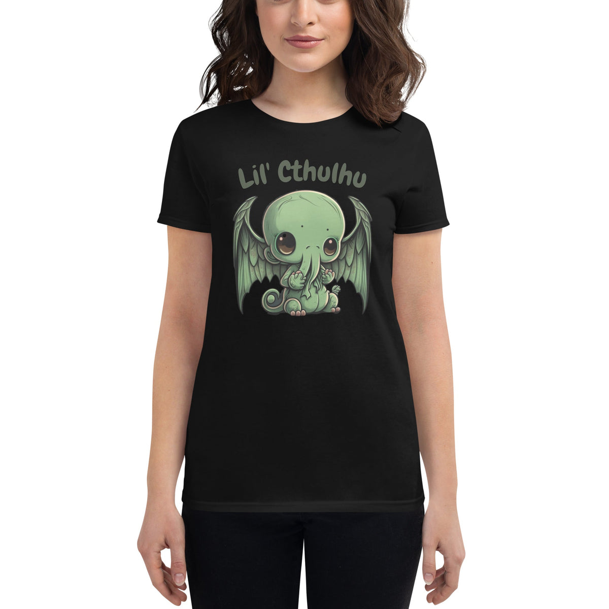 Lil' Cthulhu Women's Premium T-Shirt