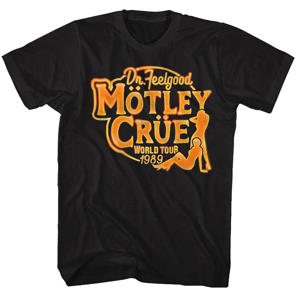 Motley Crue Dr Feelgood World Tour T-Shirt